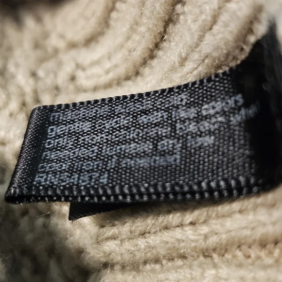 The Limited Cowl Neck Tan Short Sleeve Batwing Sweater Women's Size S - Picture 12 of 14